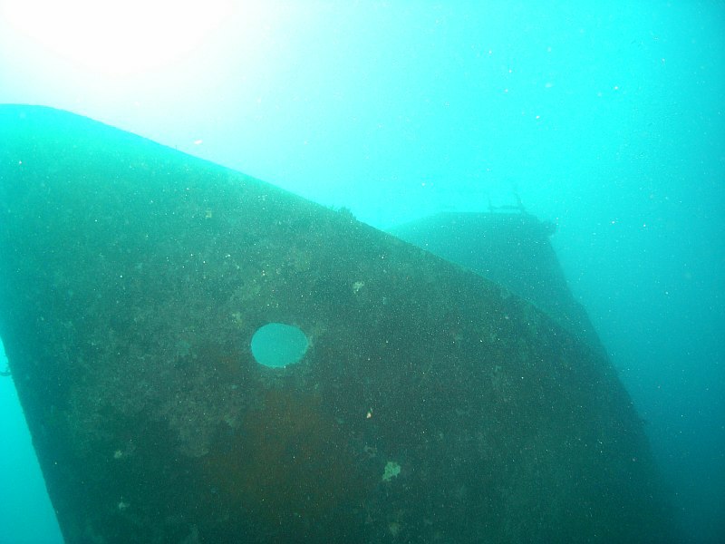 bow of wreck