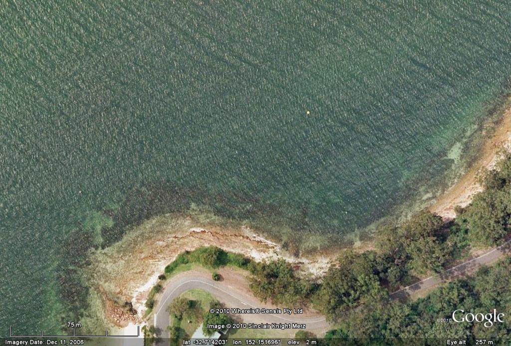 google earth pic of fly point